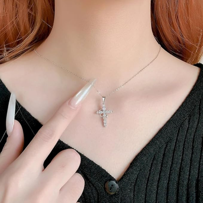 Collar Cruz Coronada De Fe